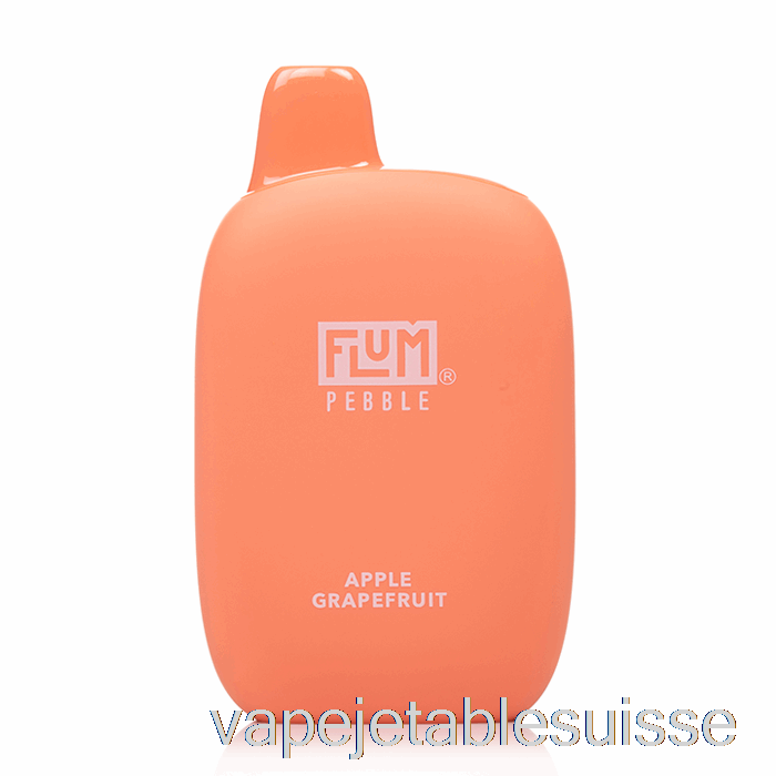 Vape Suisse Flum Pebble 6000 Pomme Pamplemousse Jetable